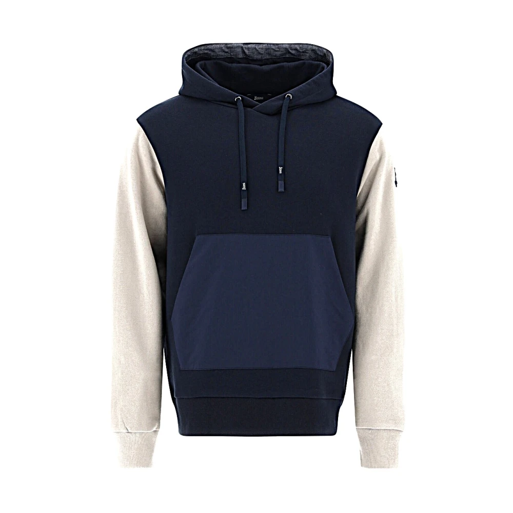Herno Men's Blue Hoodies, Xl, Stylish Sweatshirt For