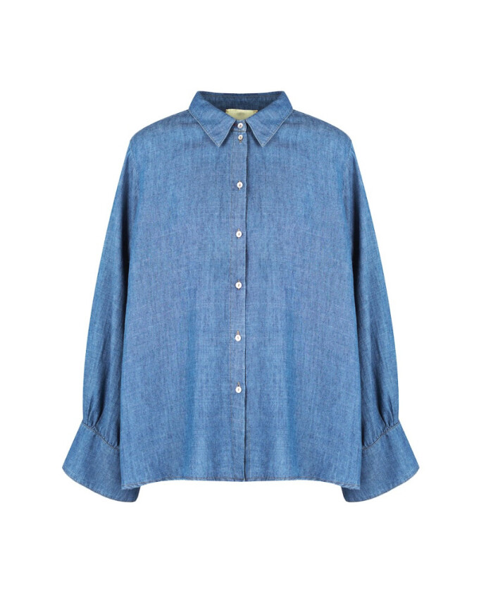 fluid-denim-cotton-oversize-shirt