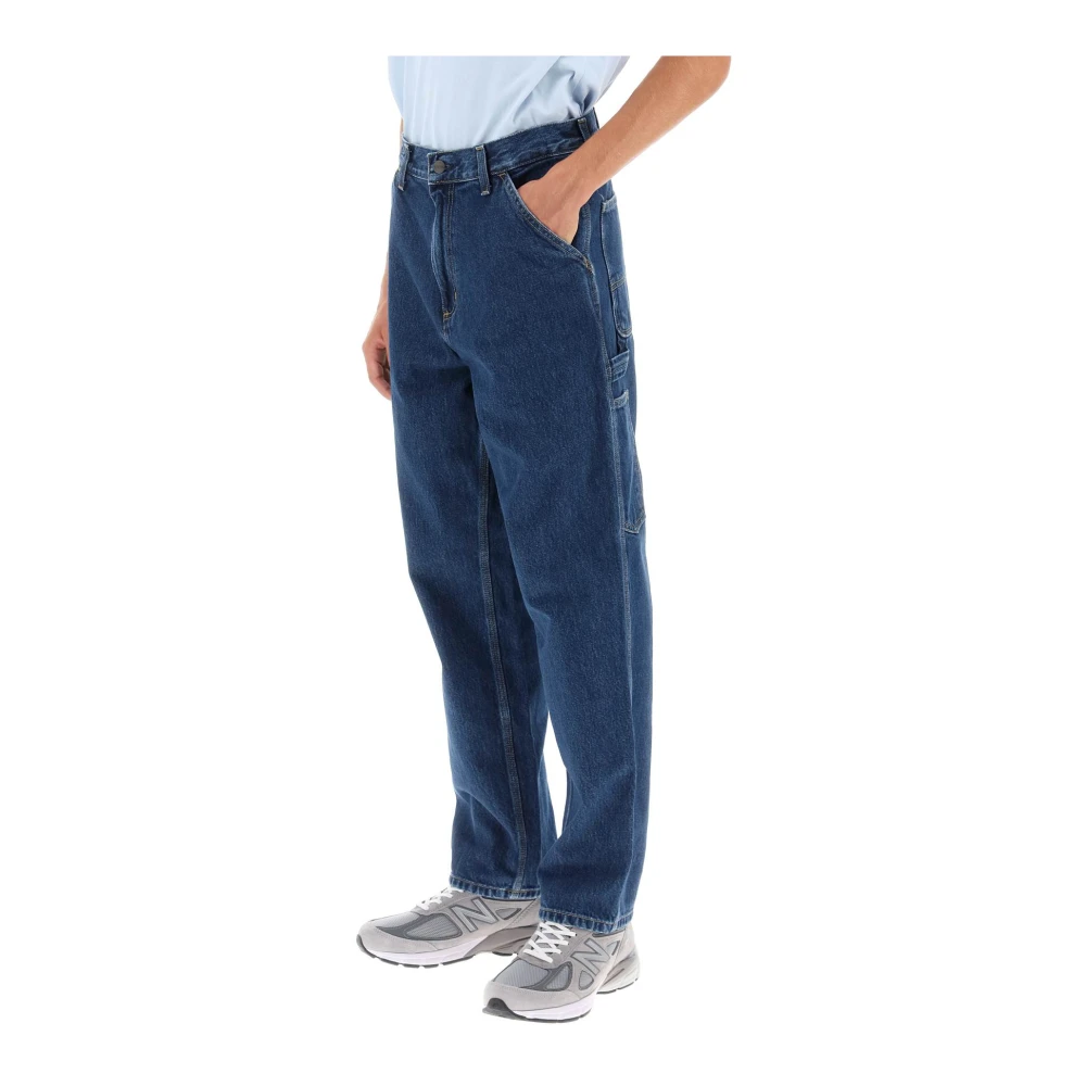 Carhartt WIP Smith Cargo Jeans Blue Heren