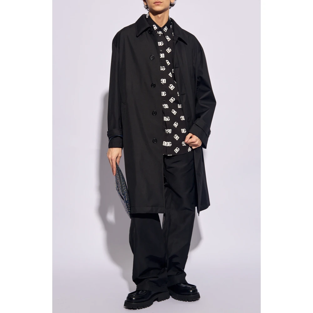 Dolce & Gabbana Broek met rechte pijpen Black Heren