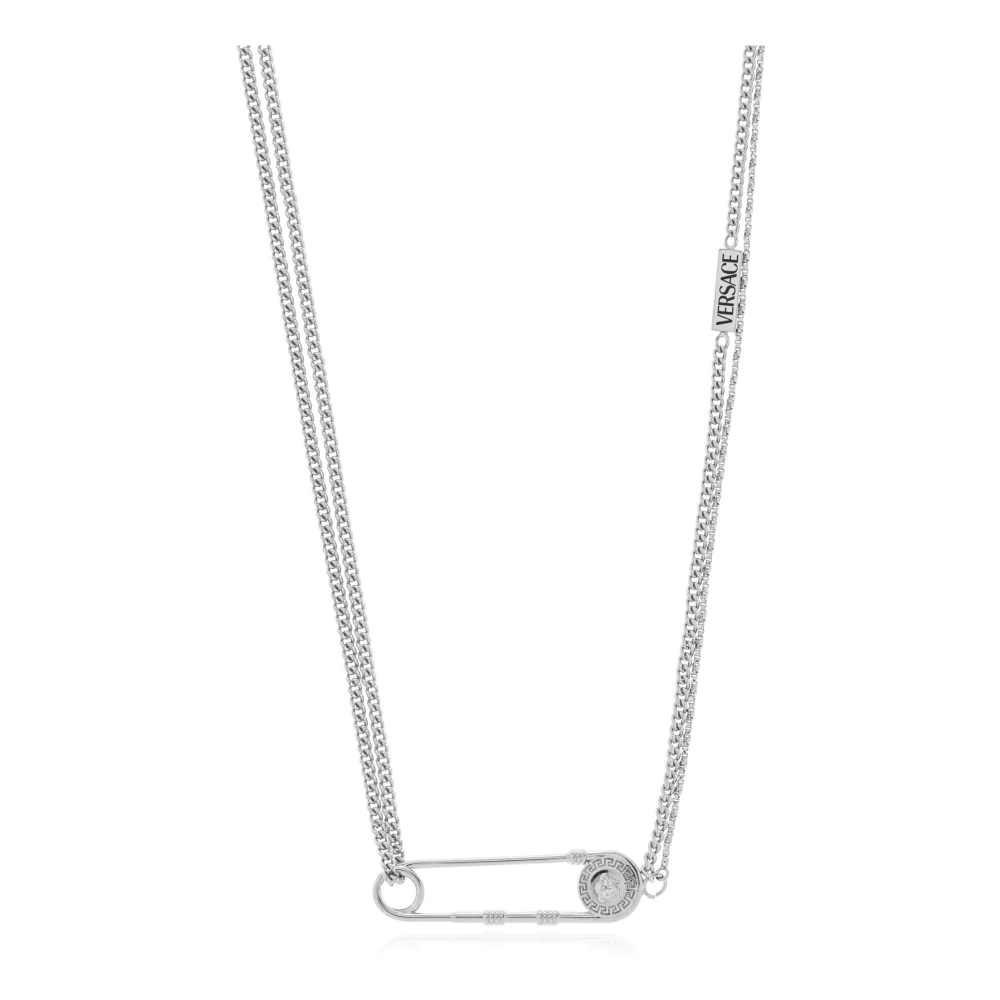 Versace Unisex Bleu - Collier Avec Pendentif - Accessoires - Taille: One Size