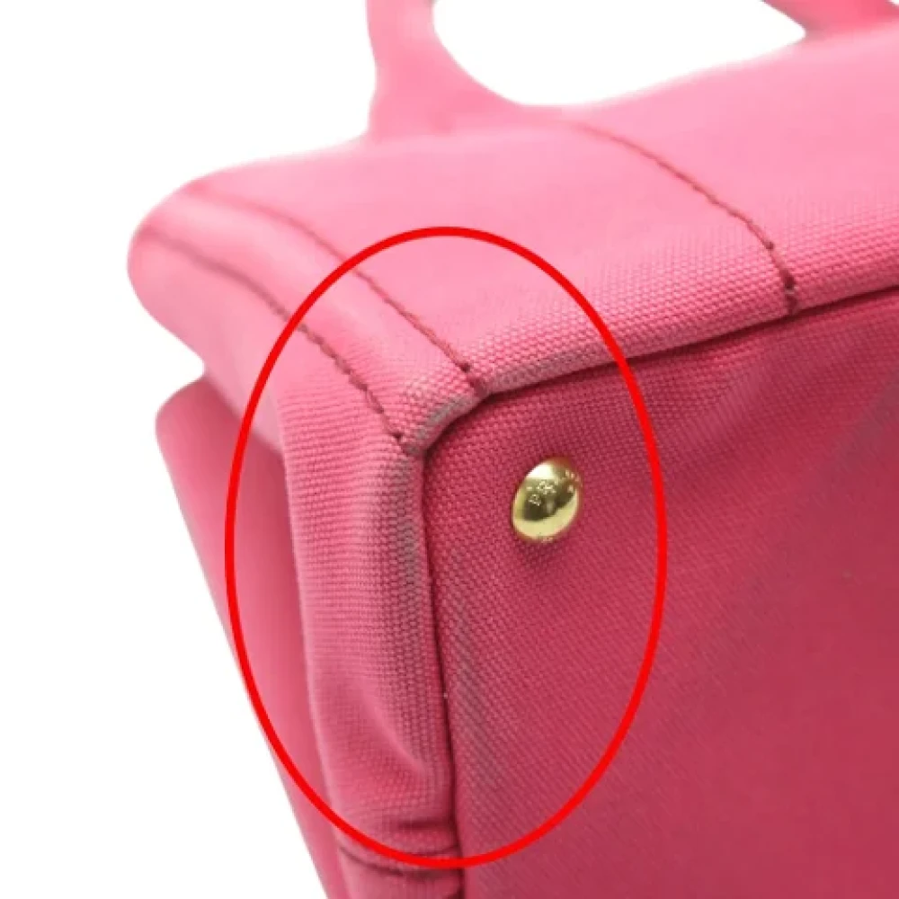Prada Vintage Pre-owned Fabric prada-bags Pink Dames