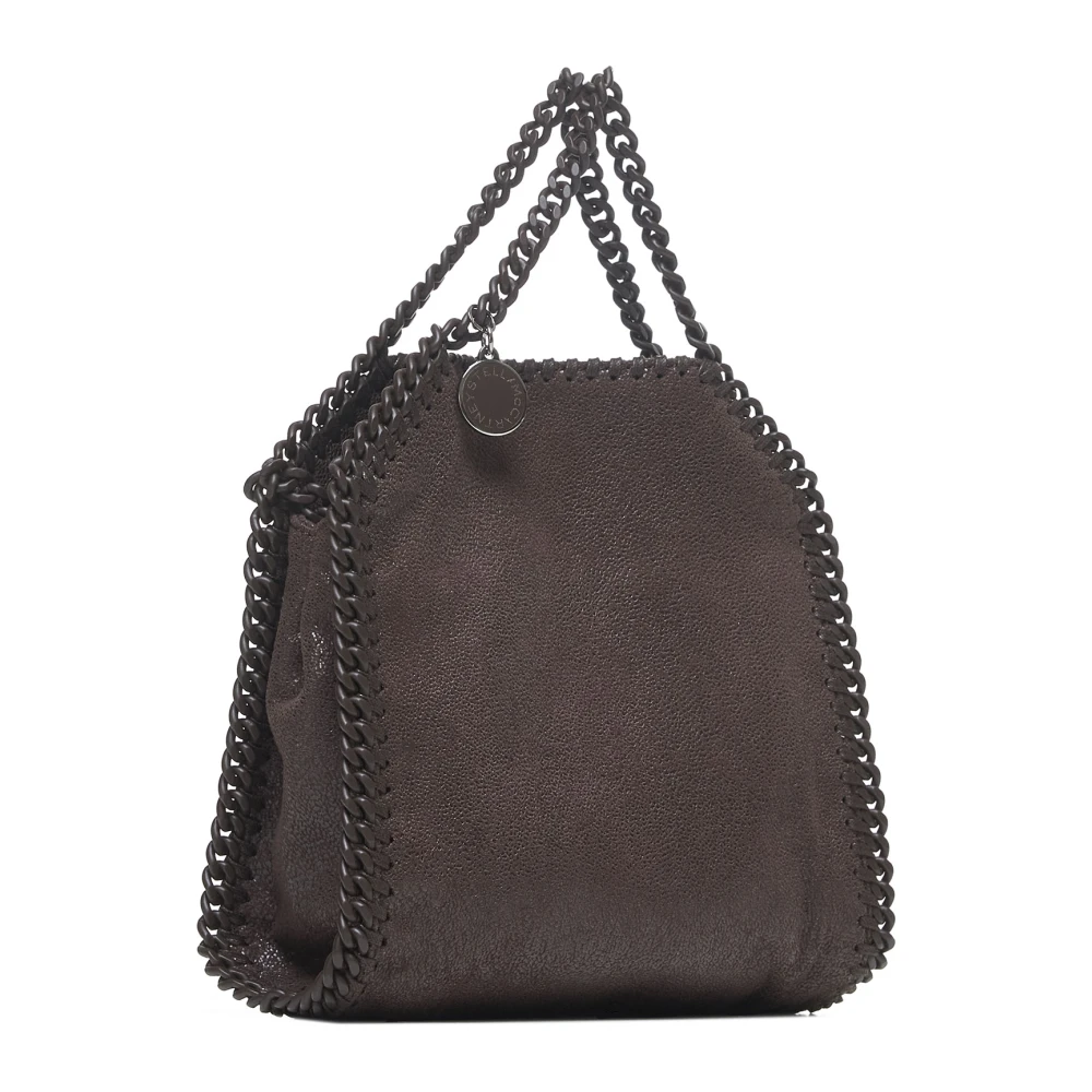 Stella Mccartney Stijlvolle Mahoniebruine Tote Tas Brown Dames