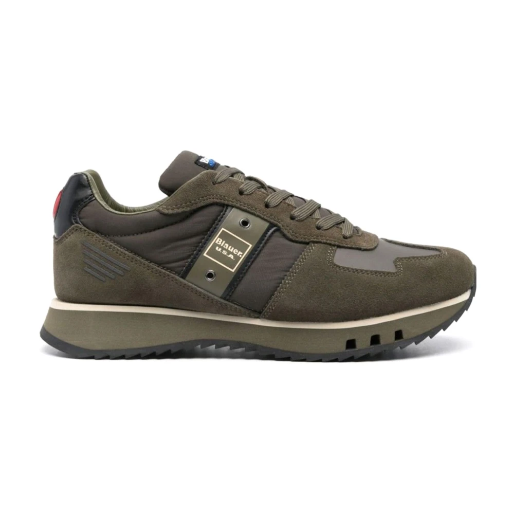Blauer Politie Sneaker Heren Schoenen Groen