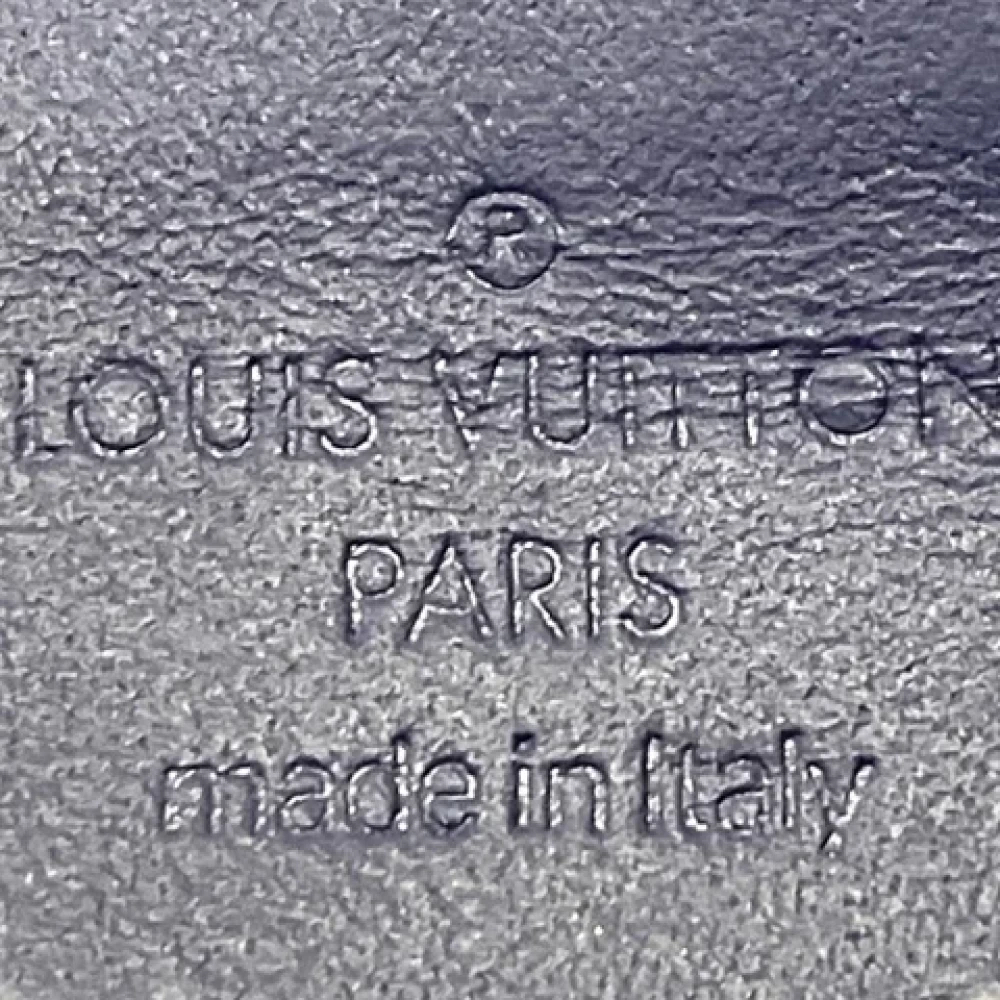 Louis Vuitton Vintage Pre-owned Leather wallets Blue Dames