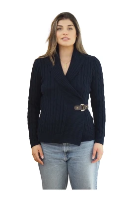 Lauren Crossover Knit med spänne