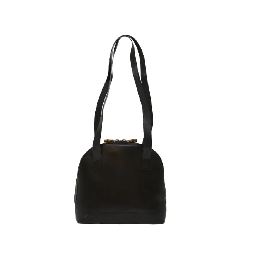Gucci Vintage Pre-owned Leather gucci-bags Brown Dames