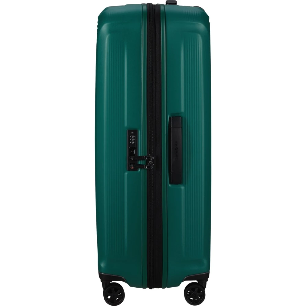 Samsonite Modern Vierkant Design Trolley Bagage Green Unisex