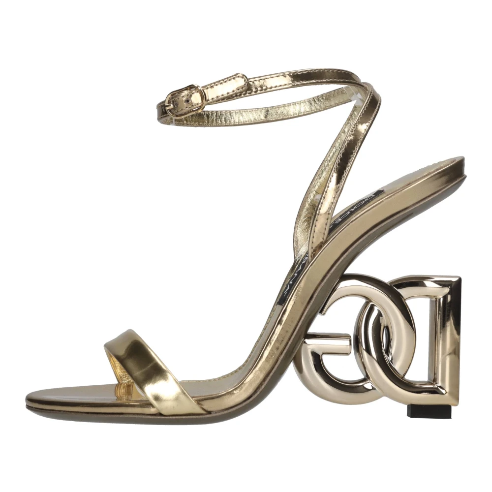 Dolce & Gabbana Vrouw Geel Schoenen Dames, 36 Eu, High Heel Sandalen