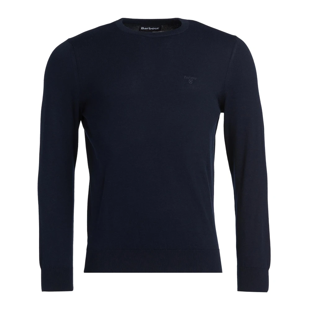 Barbour Uomo Blu - Mkn1164 Ny91 Maglia Scuro - Knitwear - S