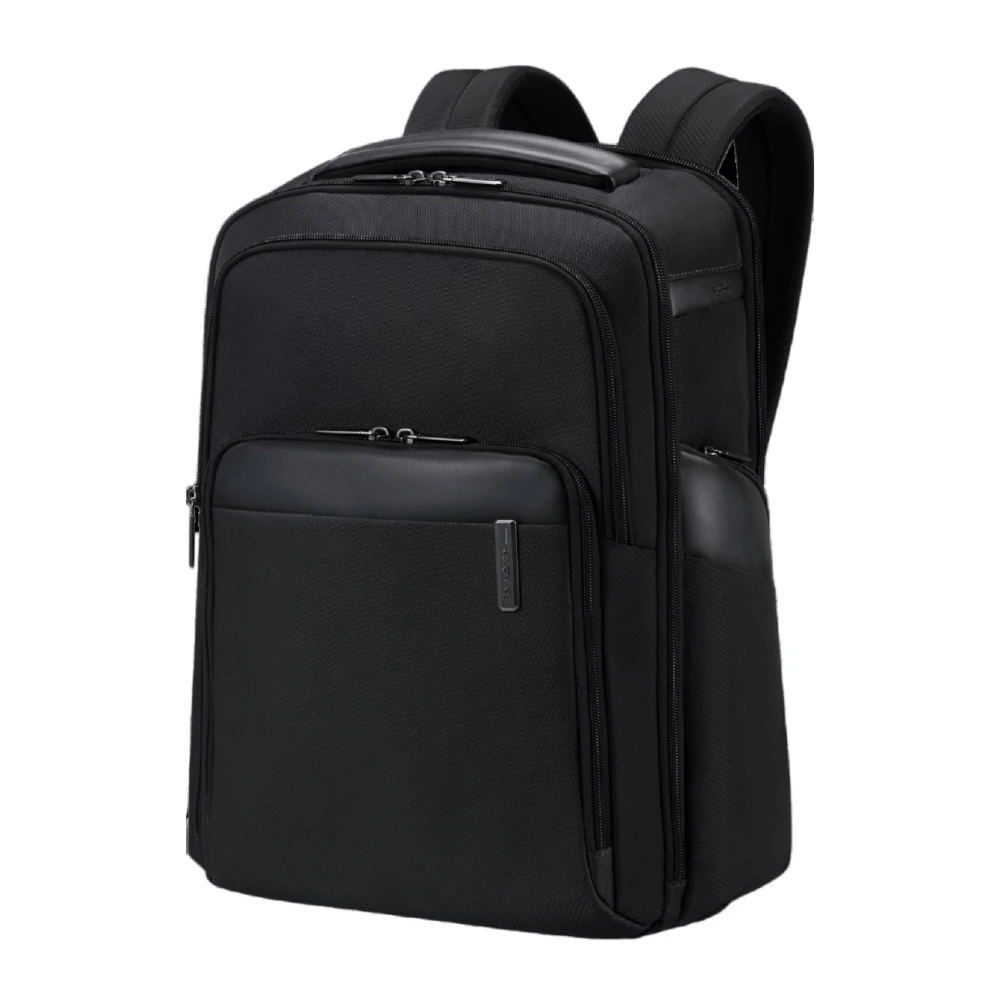Samsonite Zwarte rugzak met gerecycled PET-stof Black Unisex