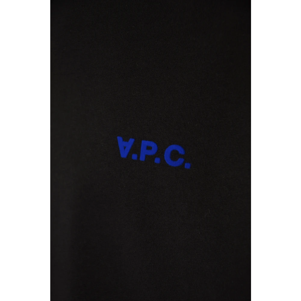 A.p.c. Zwart T-shirt en Polo Box VPC Black Heren