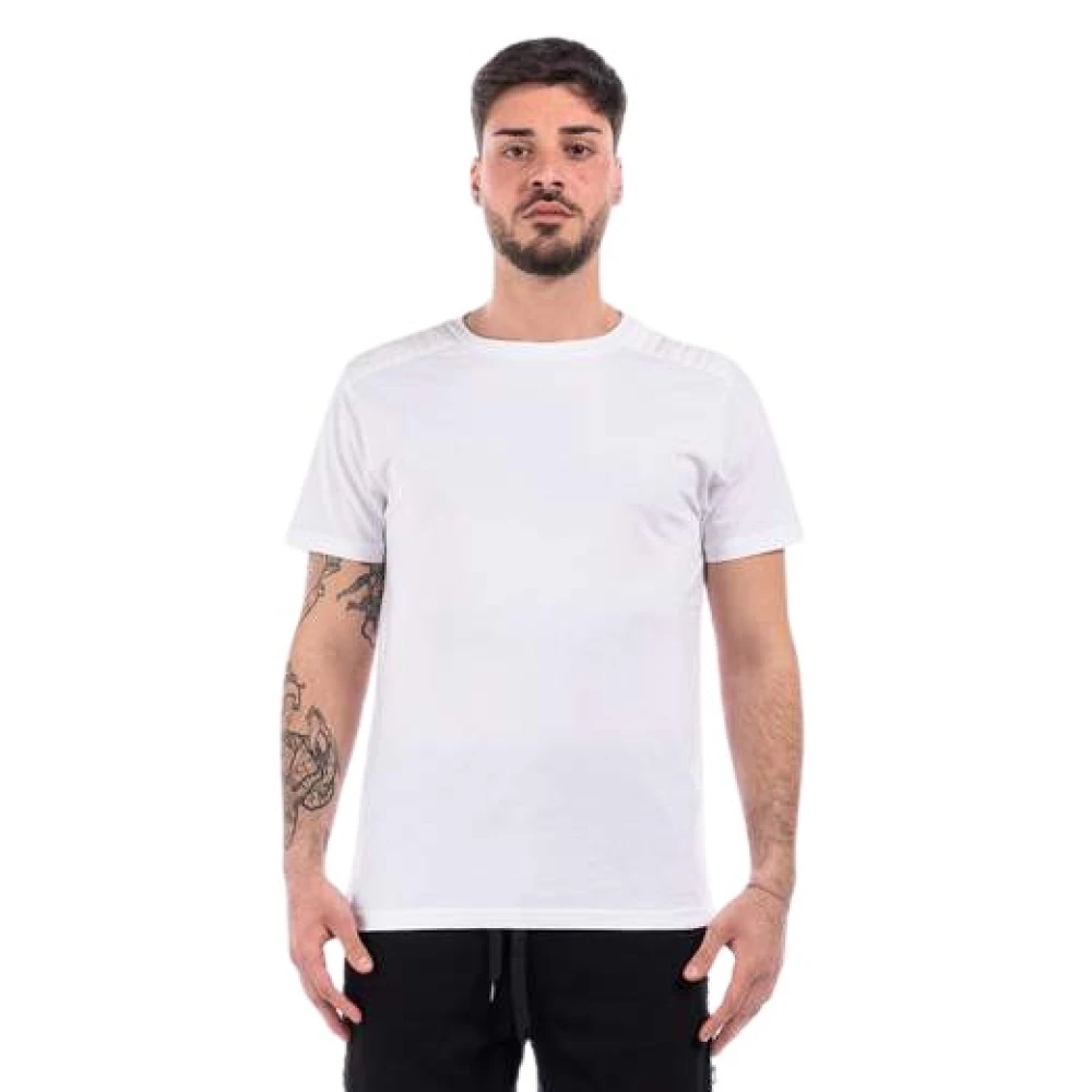 Moschino Wit Katoen Regular Fit T-Shirt White Heren