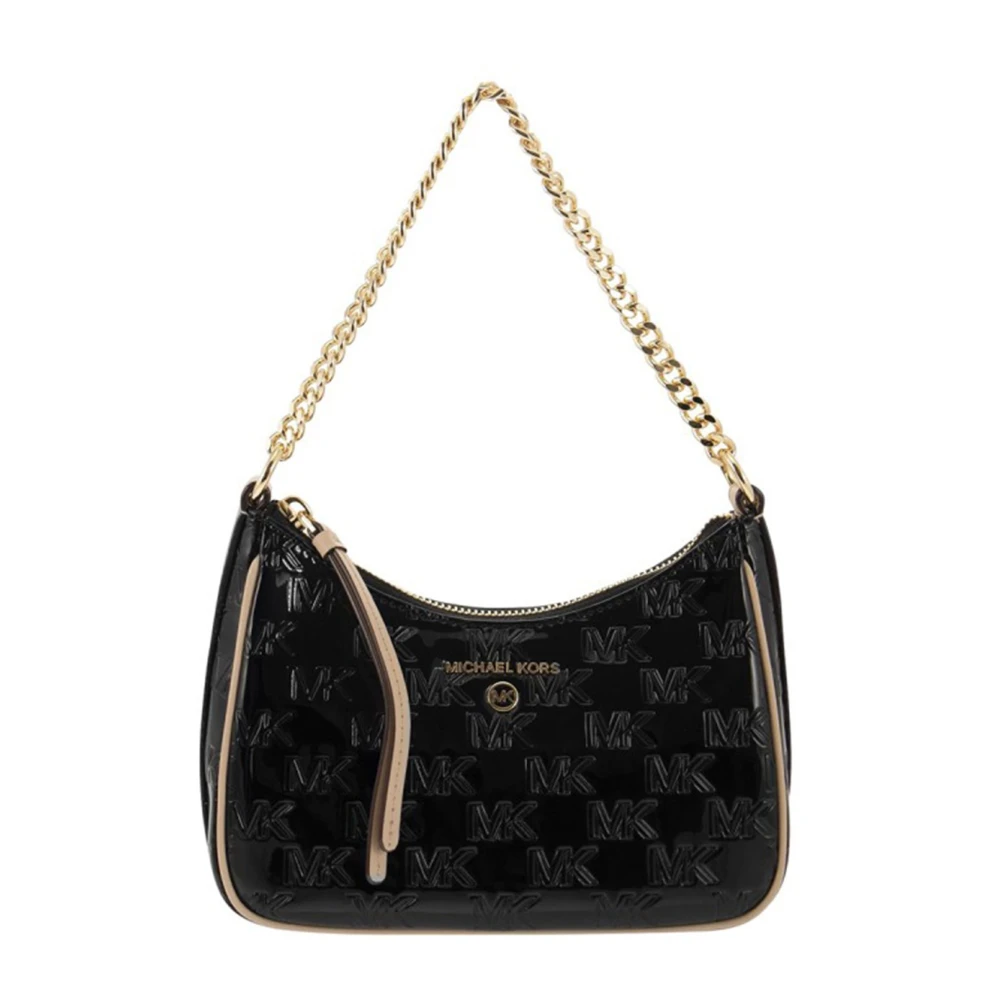 Michael Kors Chain Pouchette Bag Black Dames