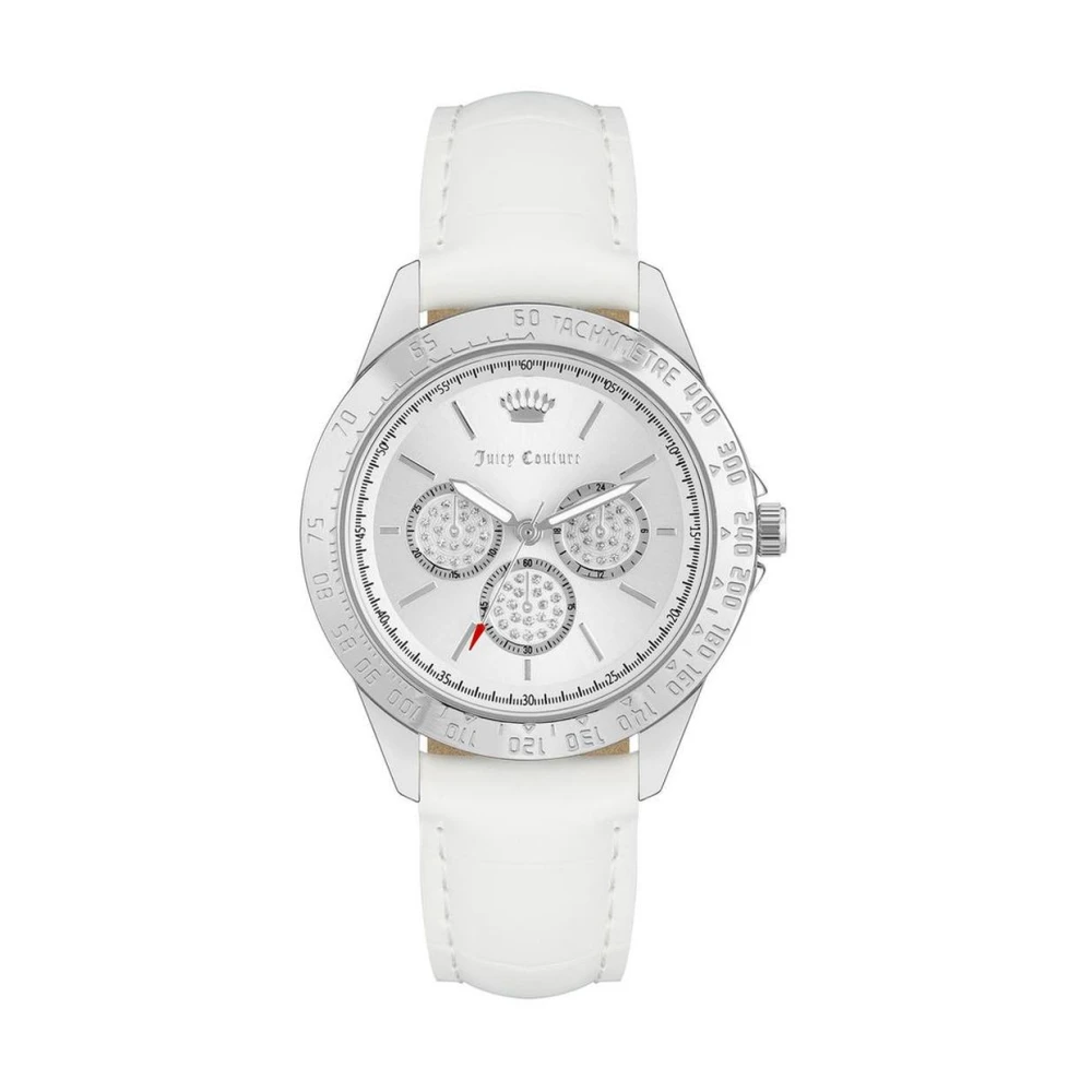 Juicy Couture Elegant Silver Multifunktionsklocka Gray, Dam