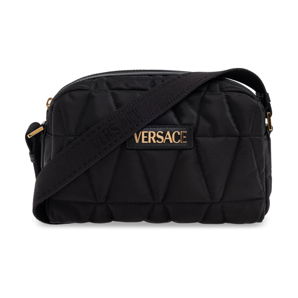 Versace Schoudertas met logo Black Heren