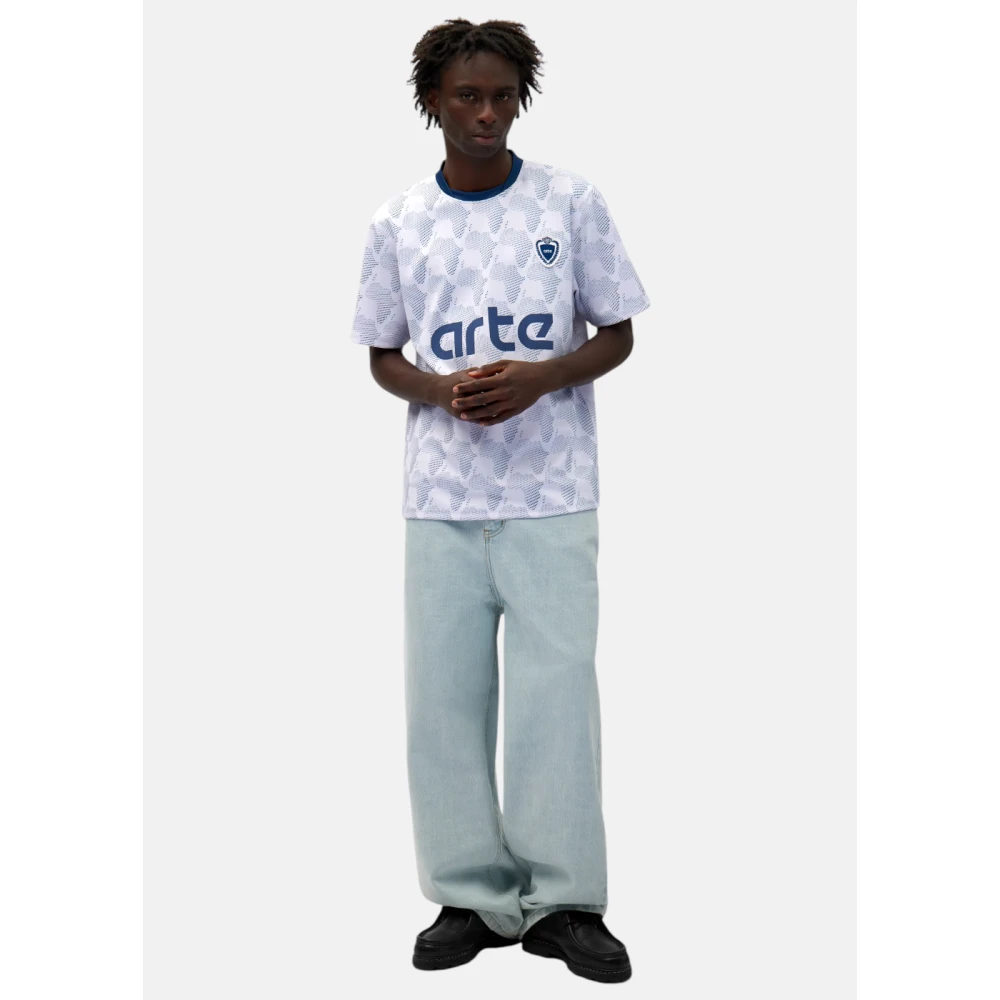 Arte Antwerp Voetbalshirt met Afrikaans Continent White Heren
