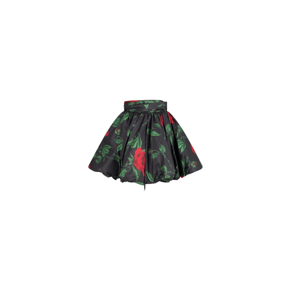 Blumarine Gonna Taff. Stampato - Female - Short Skirts - Multicolor - S - Skirts