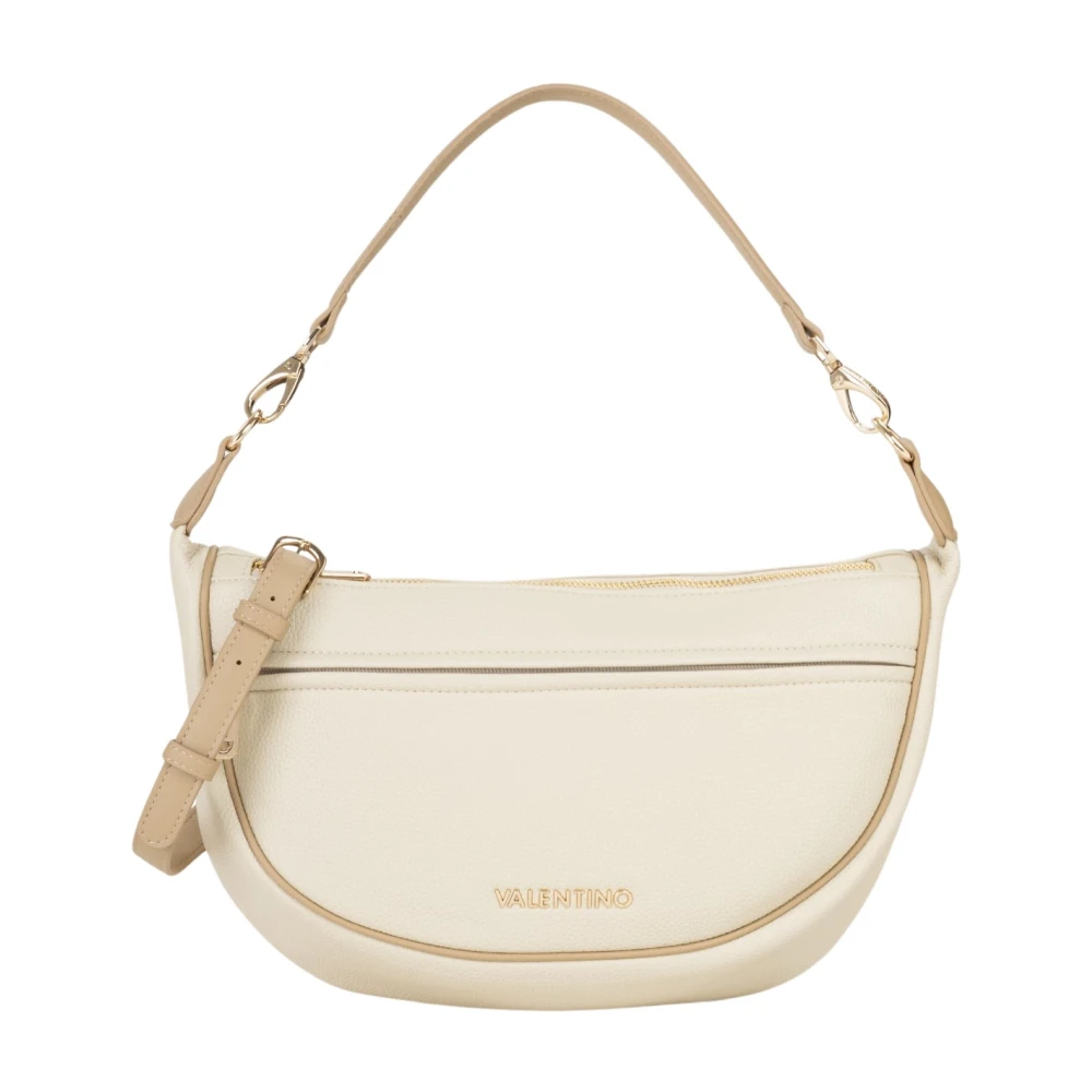 Valentino By Mario Valentino Women's Beige Daphne Re Shoulder Bag