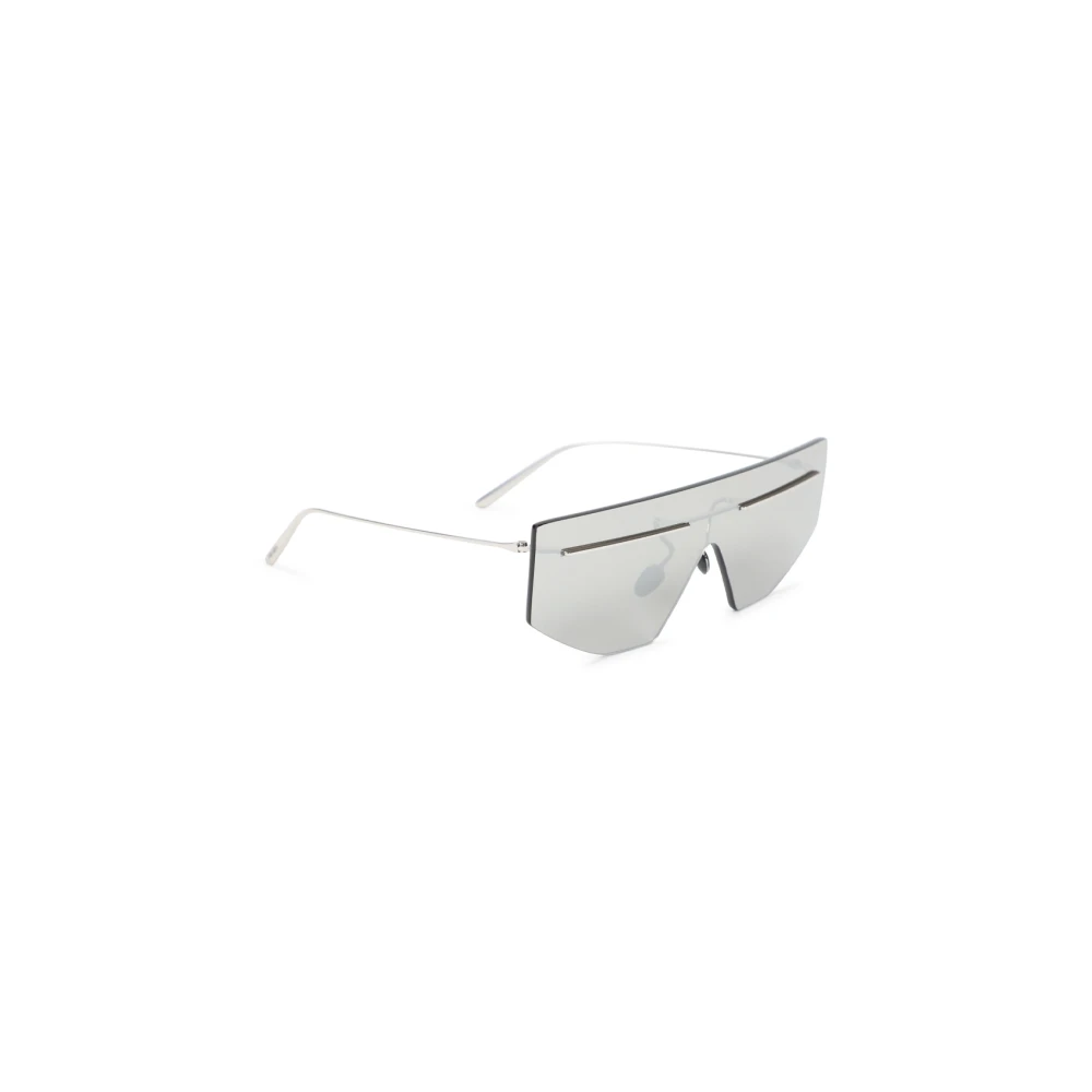 Prada Men's Gray Metallic Sunglasses Ss25 Stylish Shades