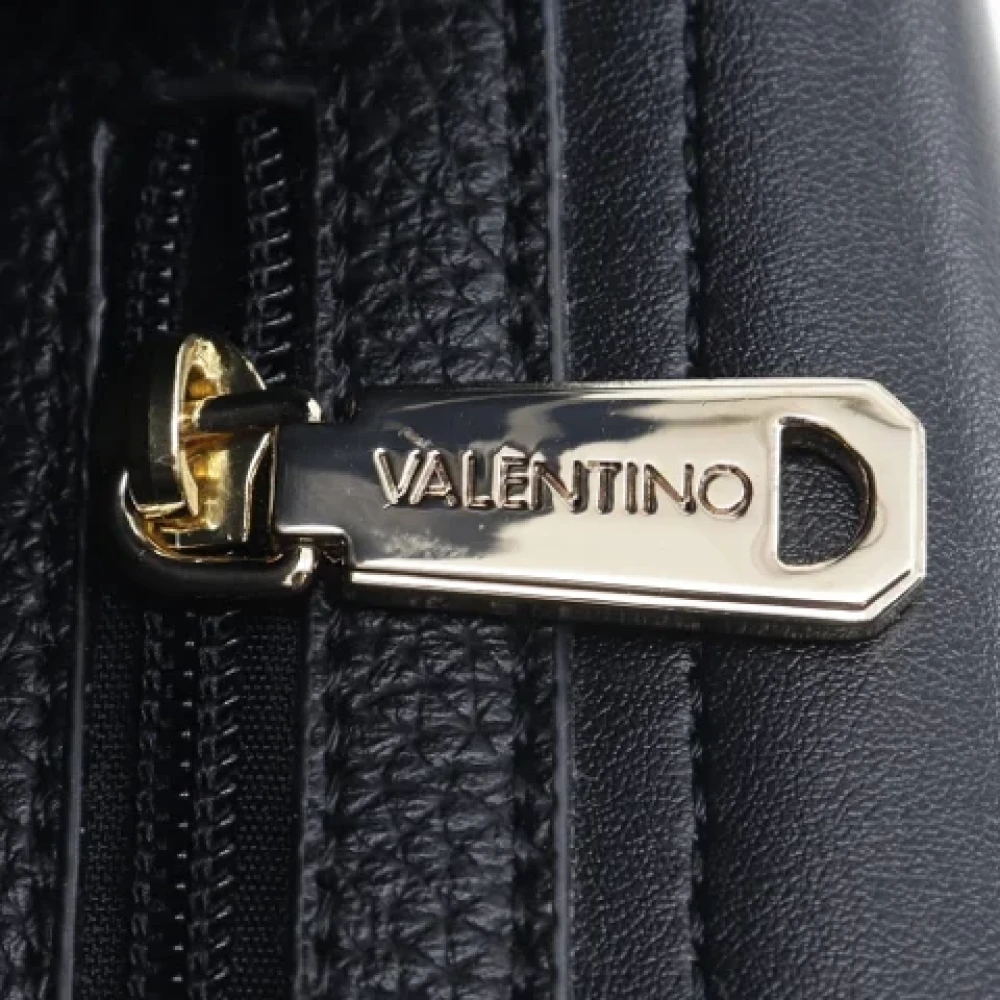 Valentino Vintage Pre-owned Leather shoulder-bags Black Dames