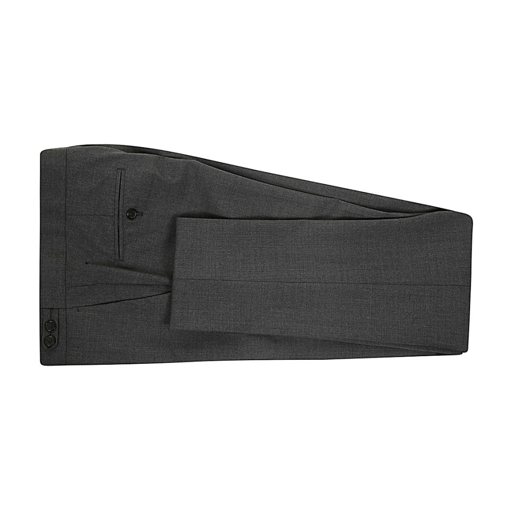 Dsquared2 Grijze London Suit Elegante Stijl Gray Heren