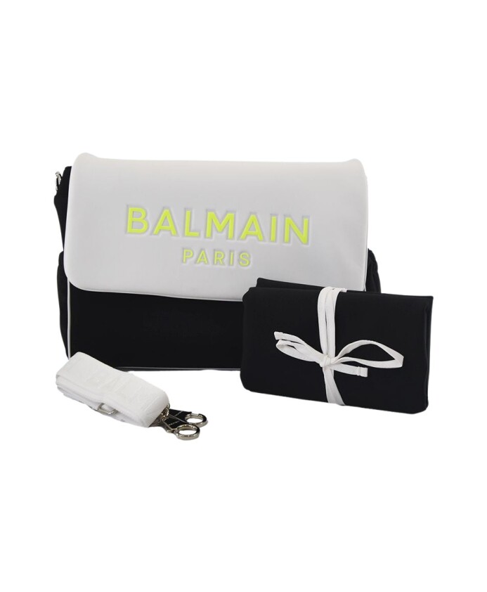 white-neoprene-bag-with-fluorescent-logo