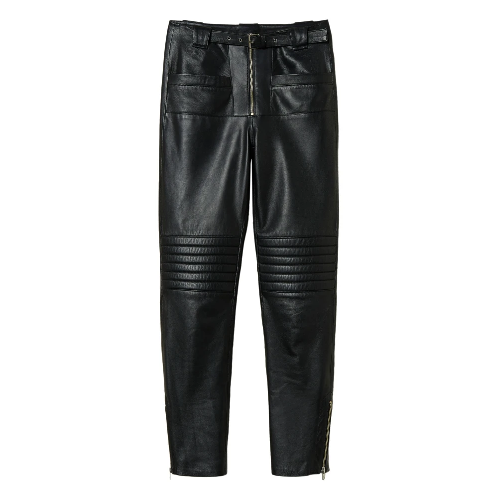 Twinset Zwarte Broek Black Dames