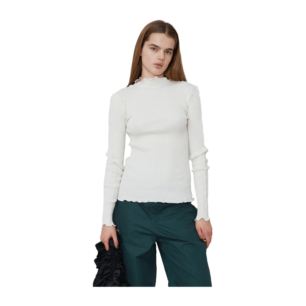 Opéra Sport Naadloze Katoenen Top Beige Dames