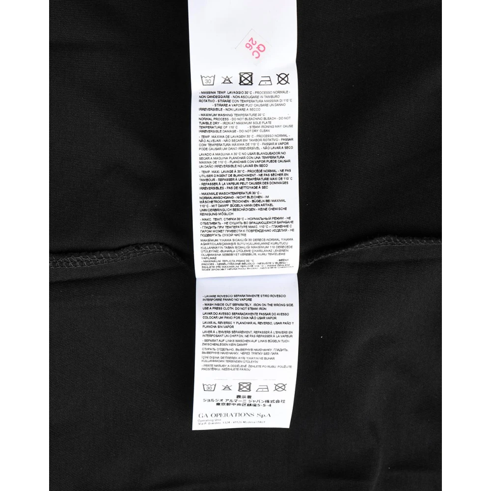 Emporio Armani Sweatshirts Black Heren