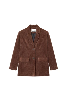 Brun Manchestermodell Blazer