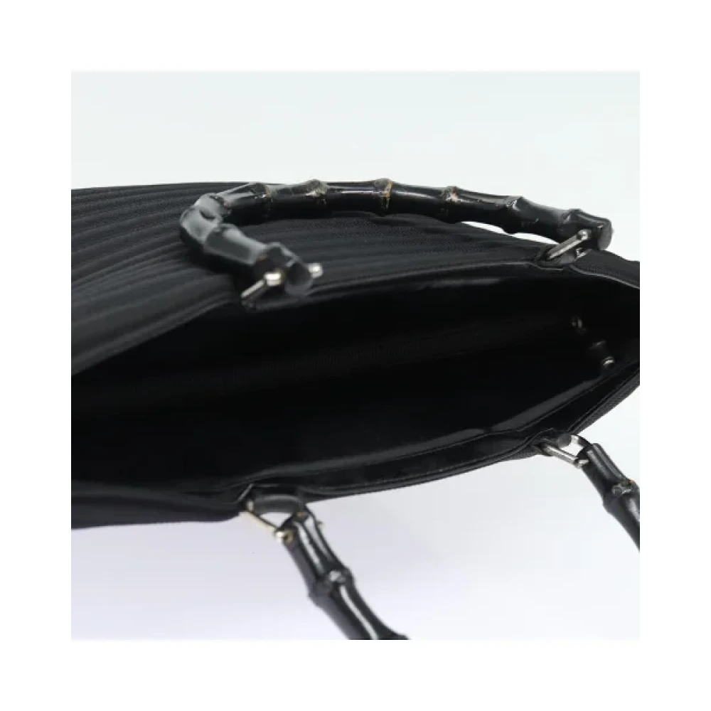 Gucci Vintage Pre-owned Nylon handbags Black Dames