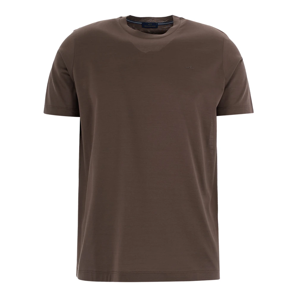 Paul & Shark Men's Brown T-Shirts, M, Maglia Rasata Manica Corta
