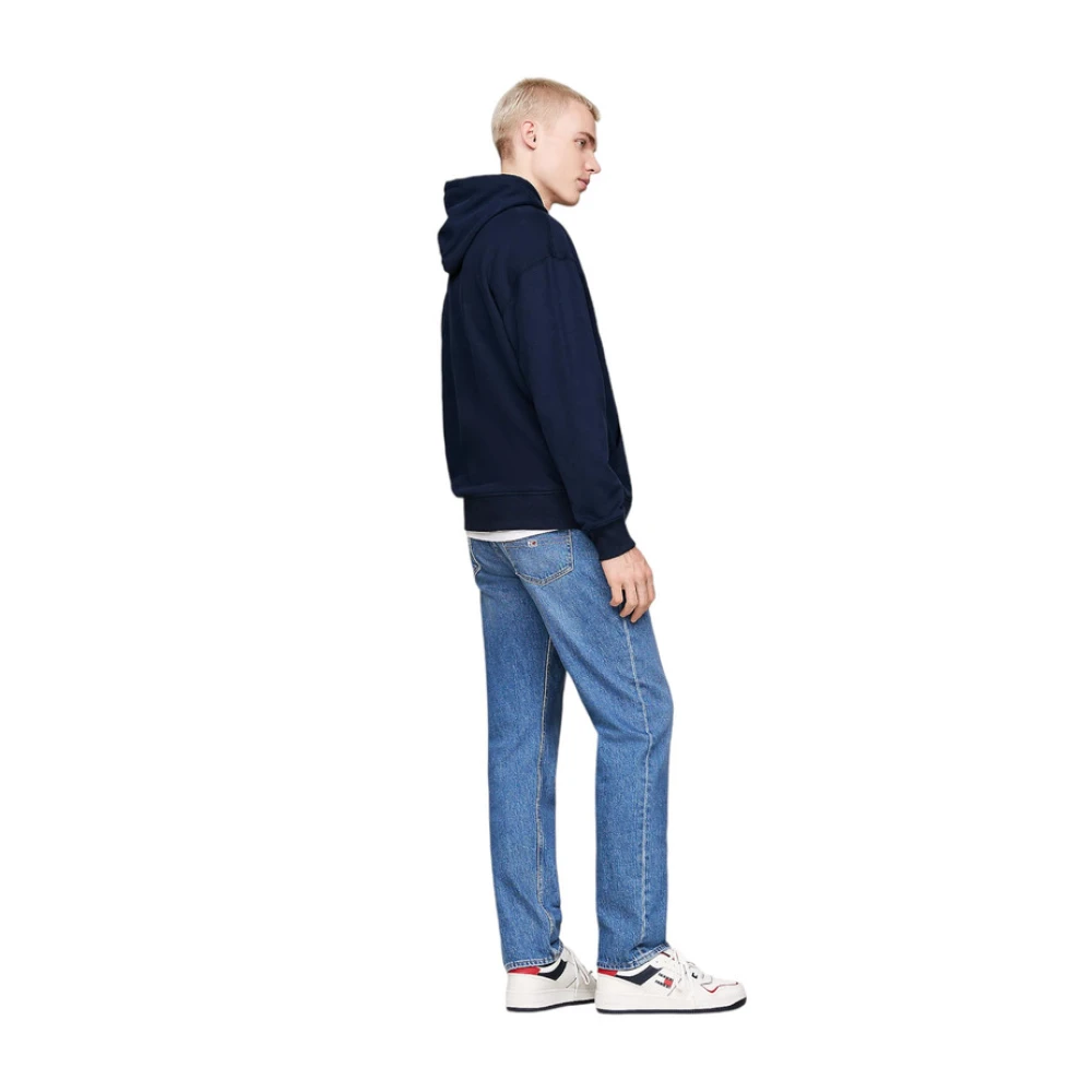 Tommy Jeans Hoodie met capuchon Blue Heren