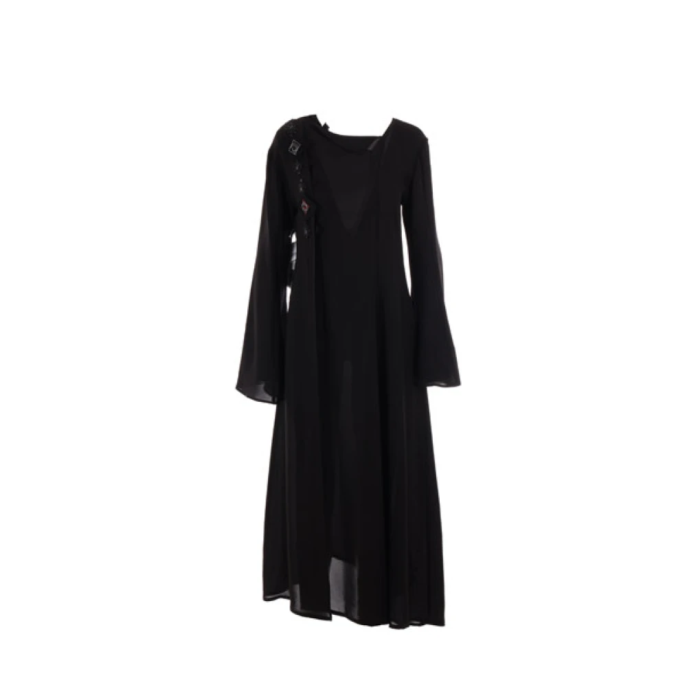 Yohji Yamamoto Dresses Black Dames