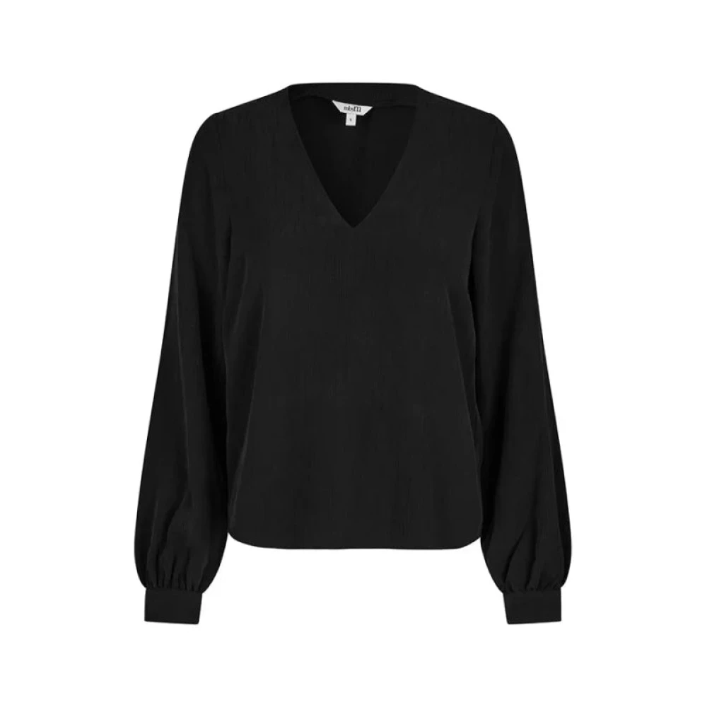 MbyM Zwarte Bimala-M Blouse Black Dames