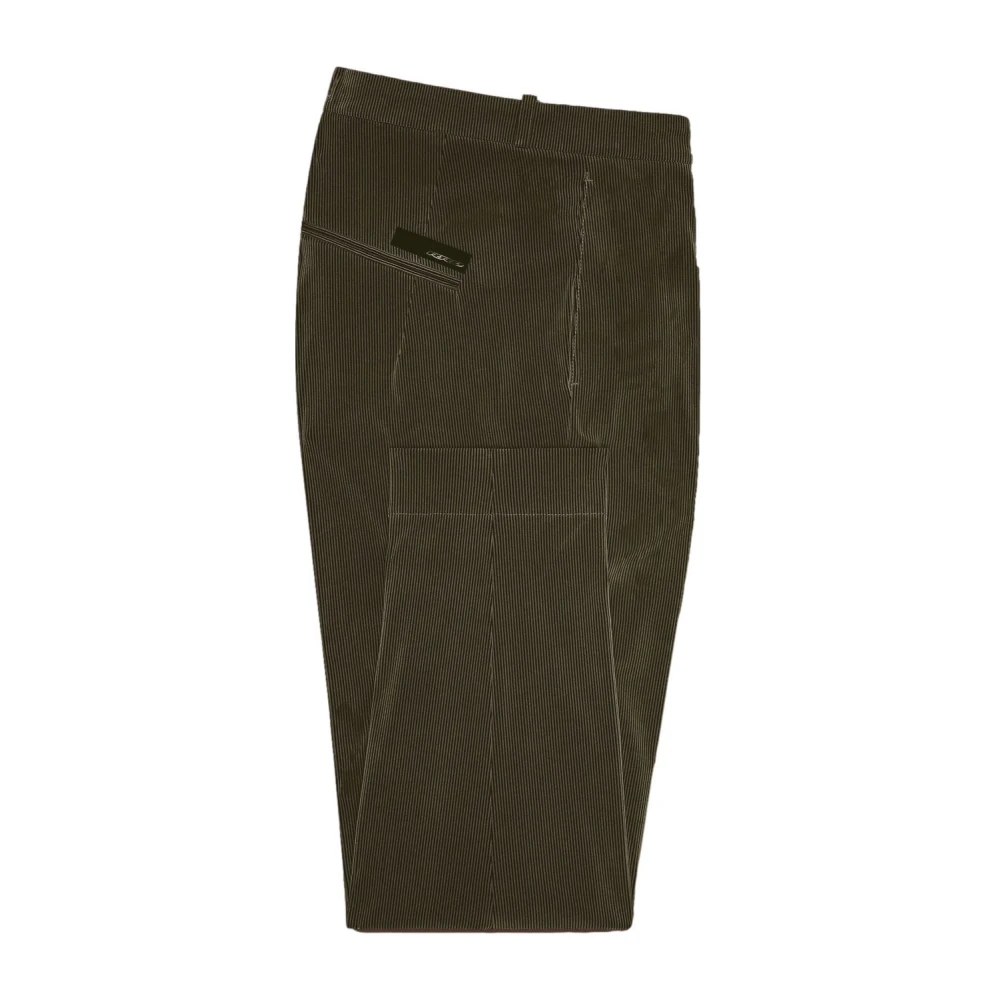 RRD Groene Velvet Techno Corduroy Broek Green Heren
