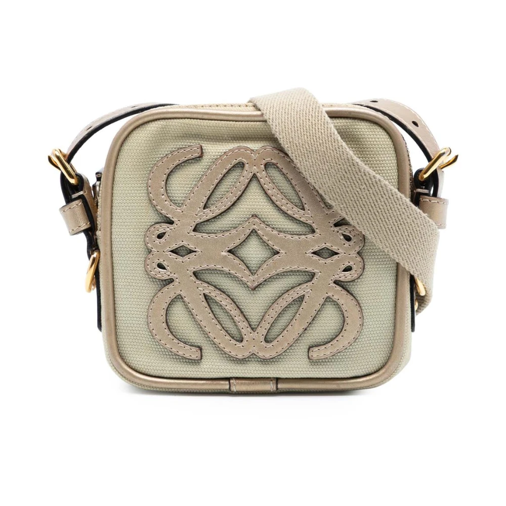 Loewe Pre-Owned Women's Brown Pre-Owned Crossbody Bag