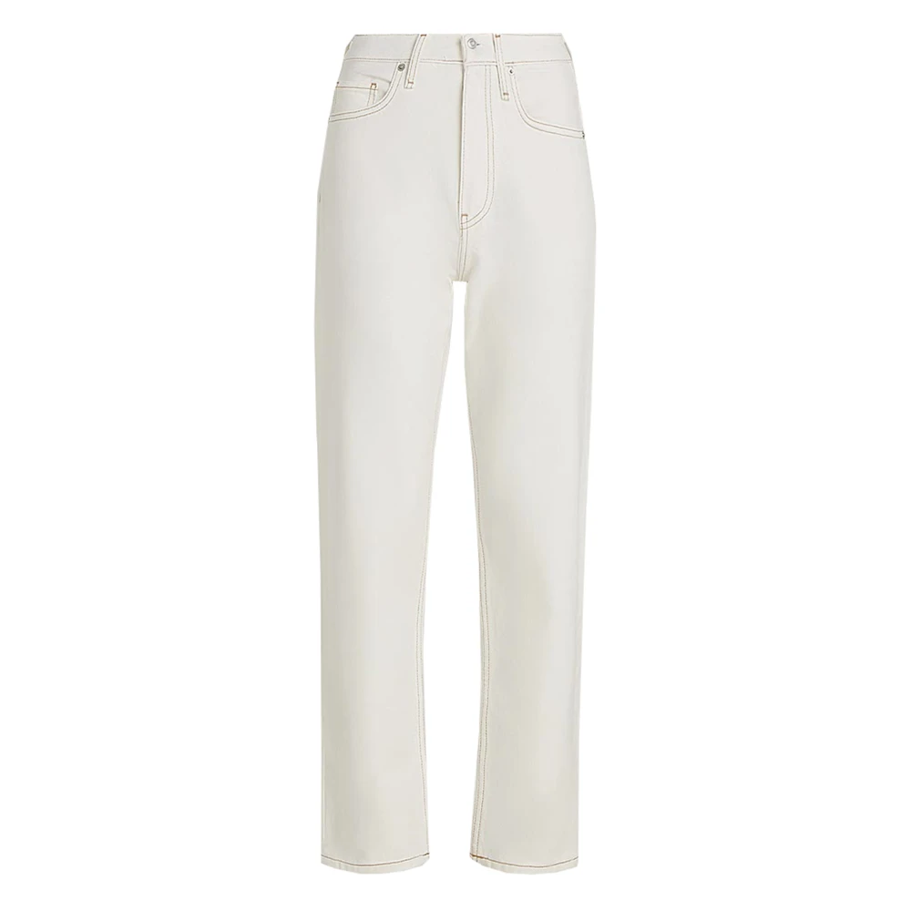 Tommy Hilfiger Klassieke Straight Jeans voor Mannen White Dames