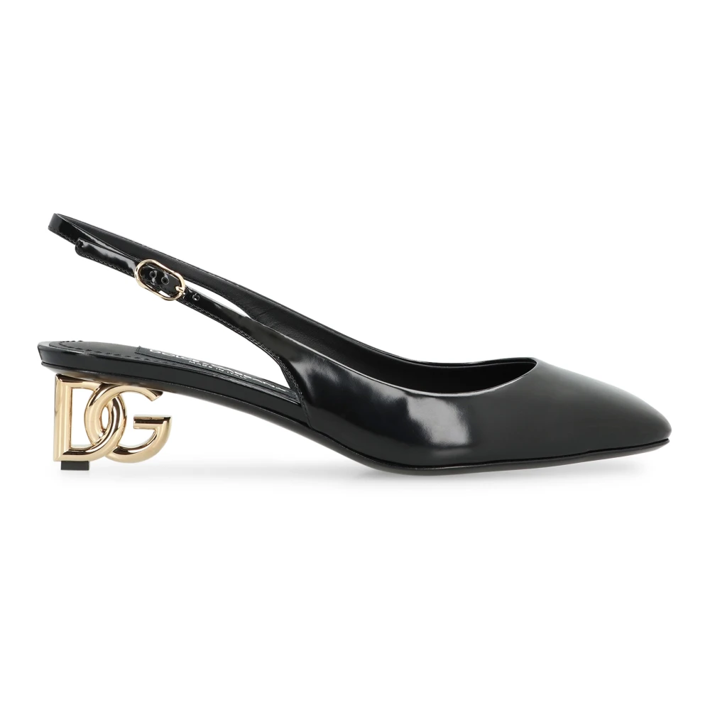 Dolce & Gabbana Women's Black Jackie New Slingback Pumps
