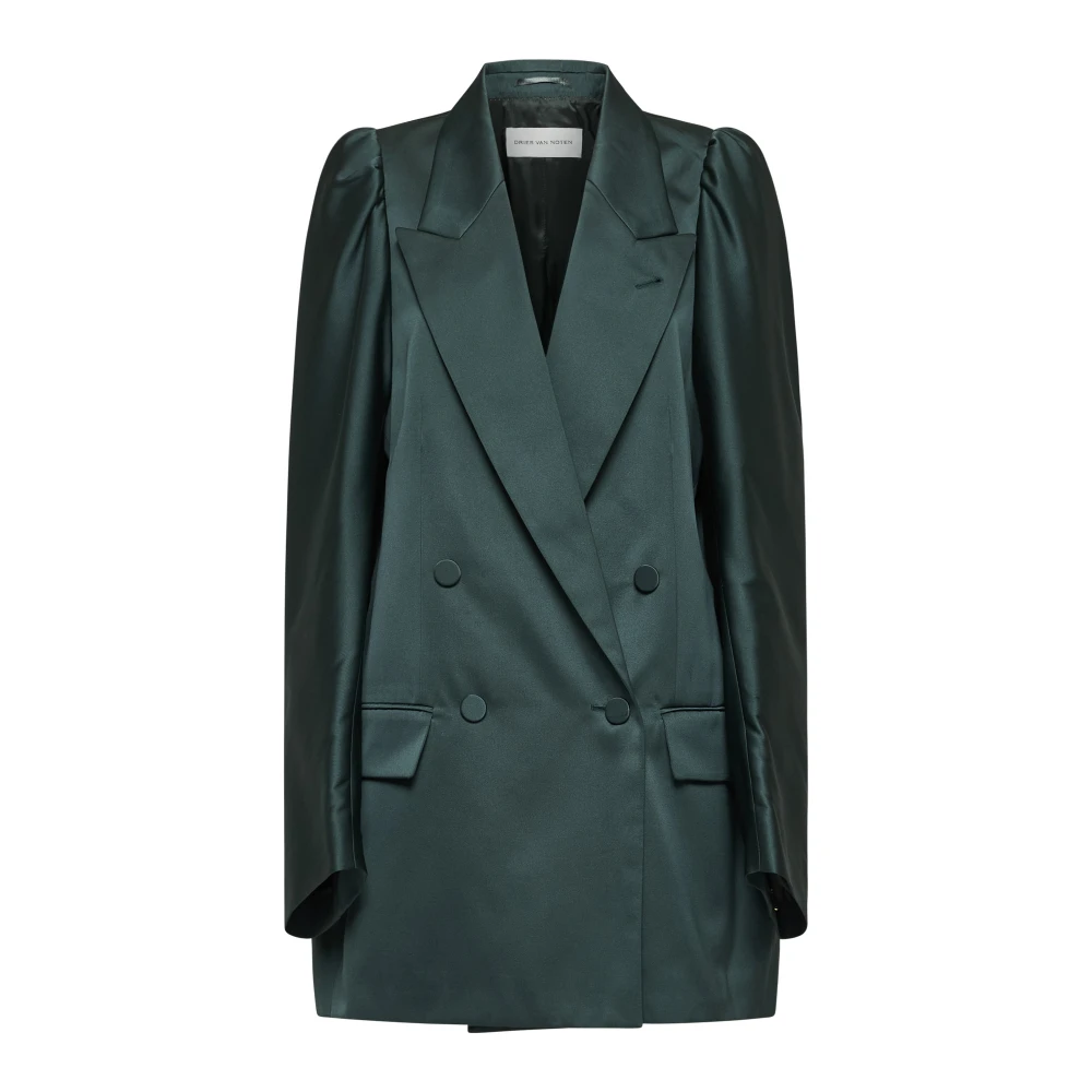 Dries Van Noten Stijlvolle Jassen voor Mannen en Vrouwen Green Dames