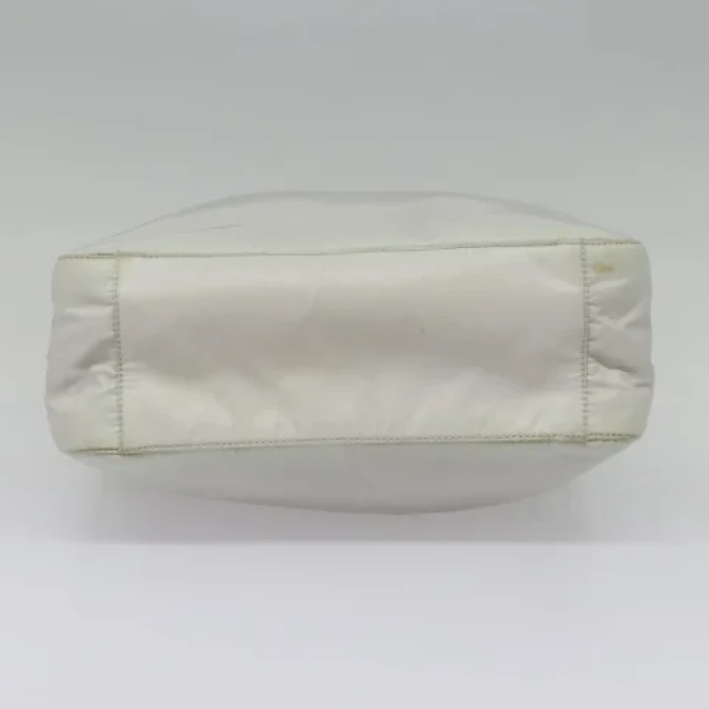 Prada Vintage Pre-owned Nylon prada-bags Gray Dames