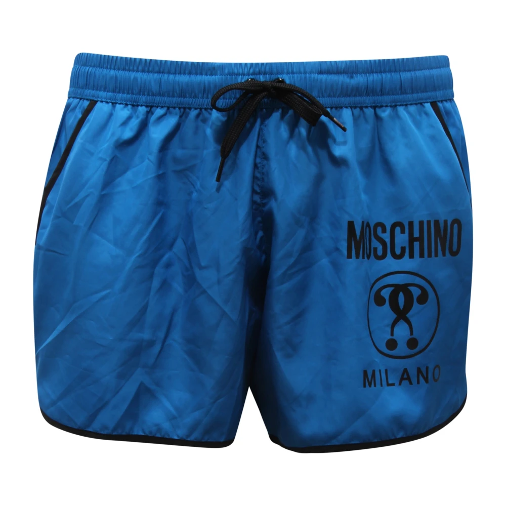 Moschino Men's Blue Beachwear, L, V3a4286 Swimsuit