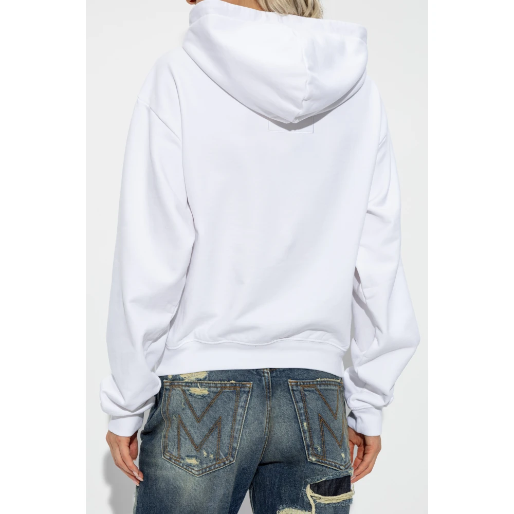 Marc Jacobs Katoenen hoodie White Dames