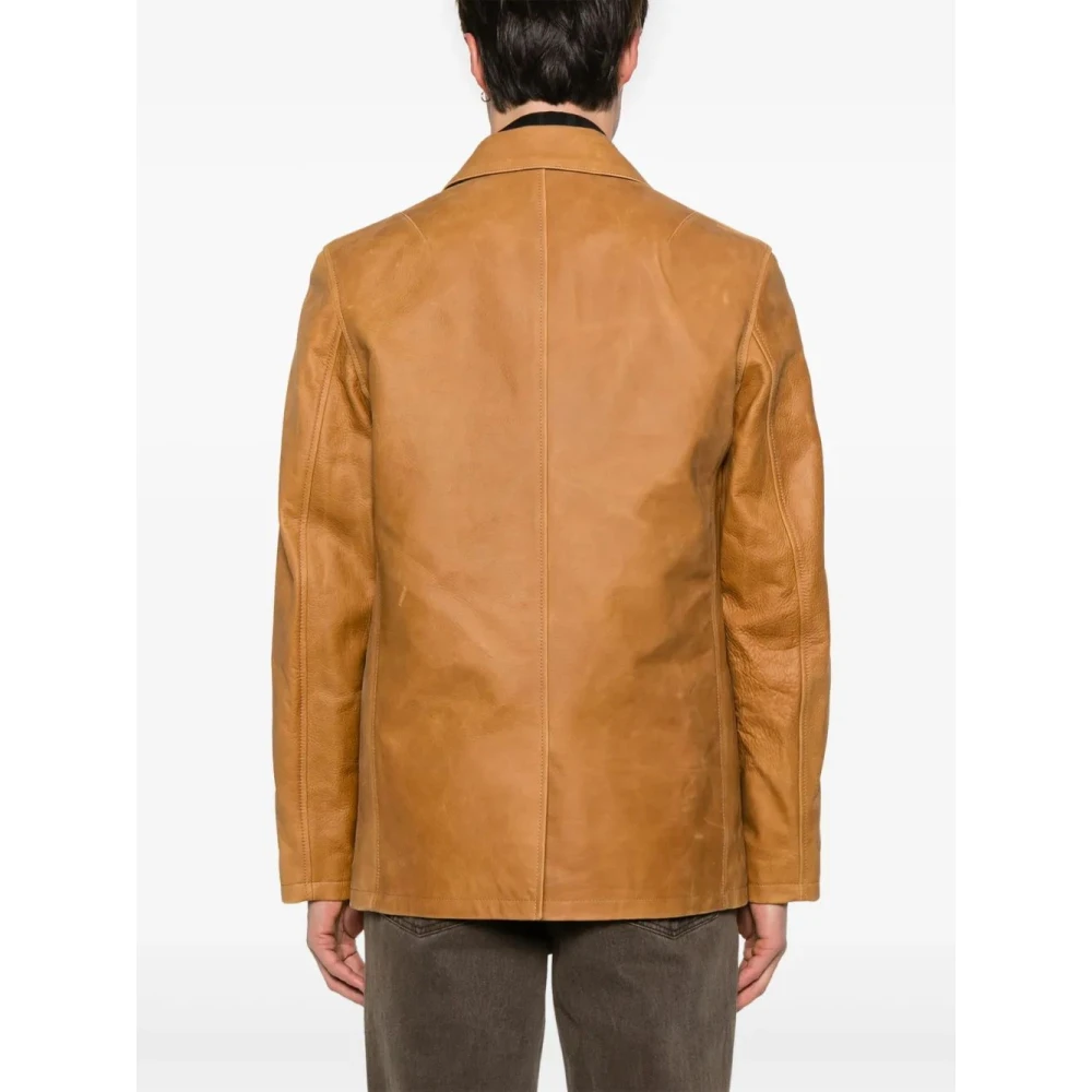 Our Legacy Klassieke Zwarte Blazer Brown Heren