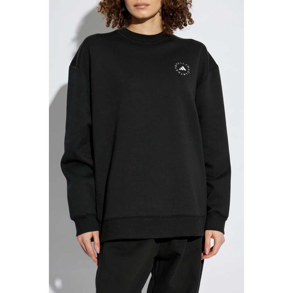 adidas by stella mccartney Oversize Sweatshirt Black Dames