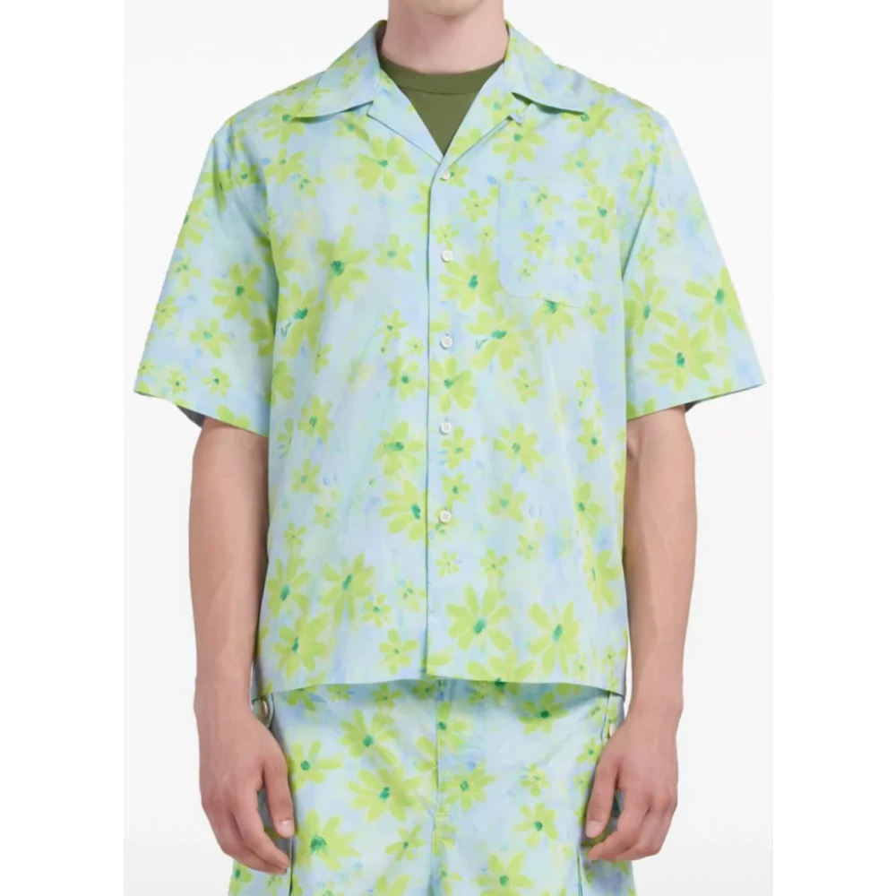 Marni Short Sleeve Shirts Multicolor Heren