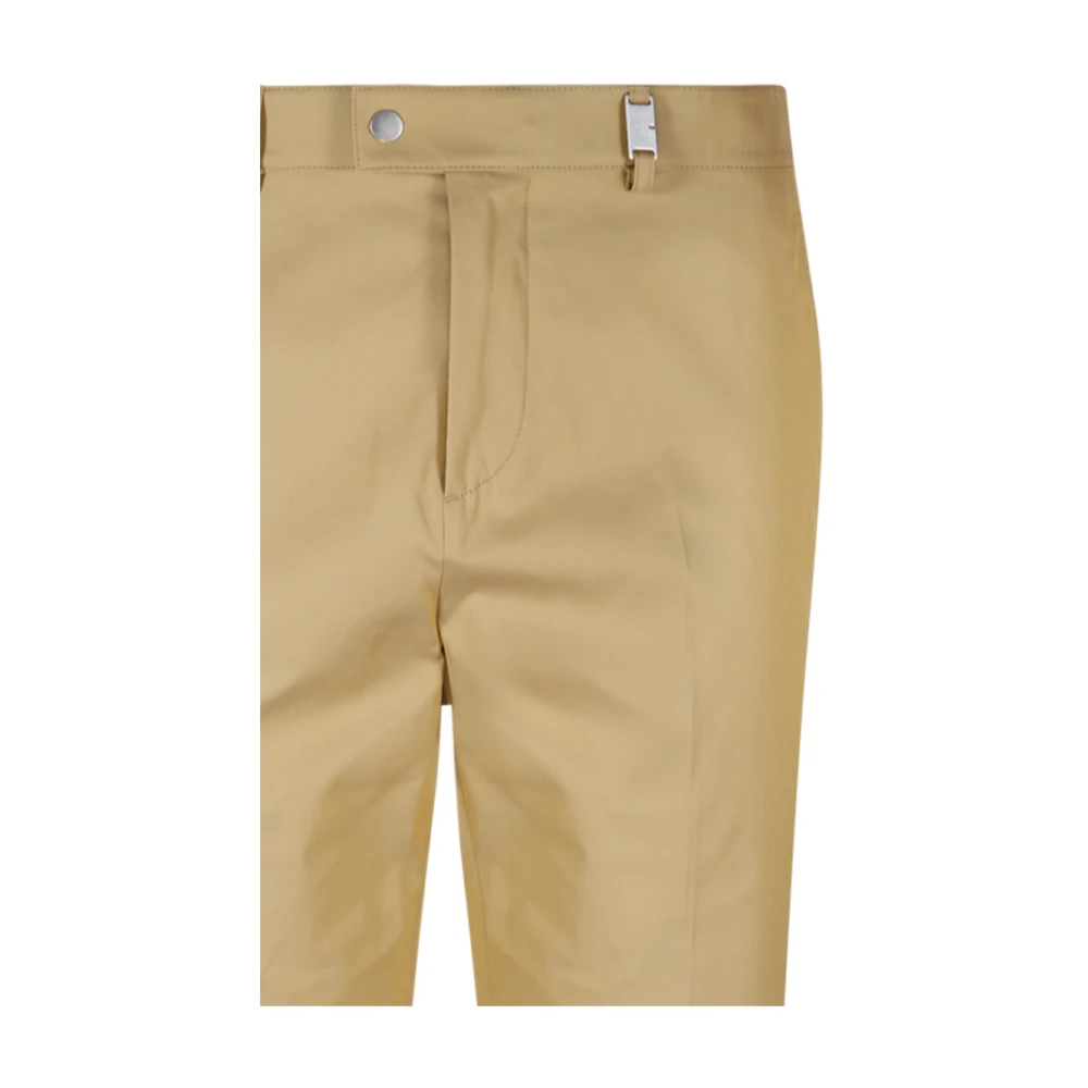 Burberry Moderne wollen sigarettenbroek Brown Heren