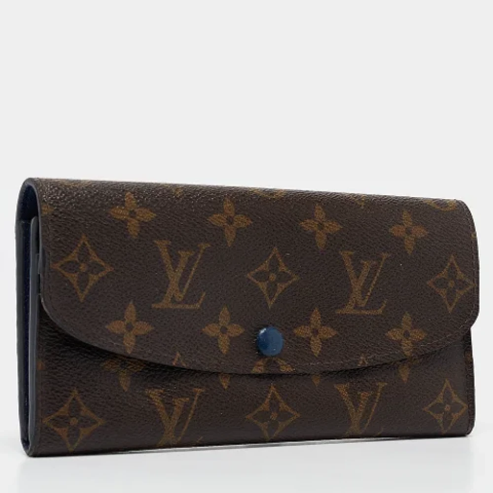 Louis Vuitton Vintage Pre-owned Coated canvas wallets Brown Dames