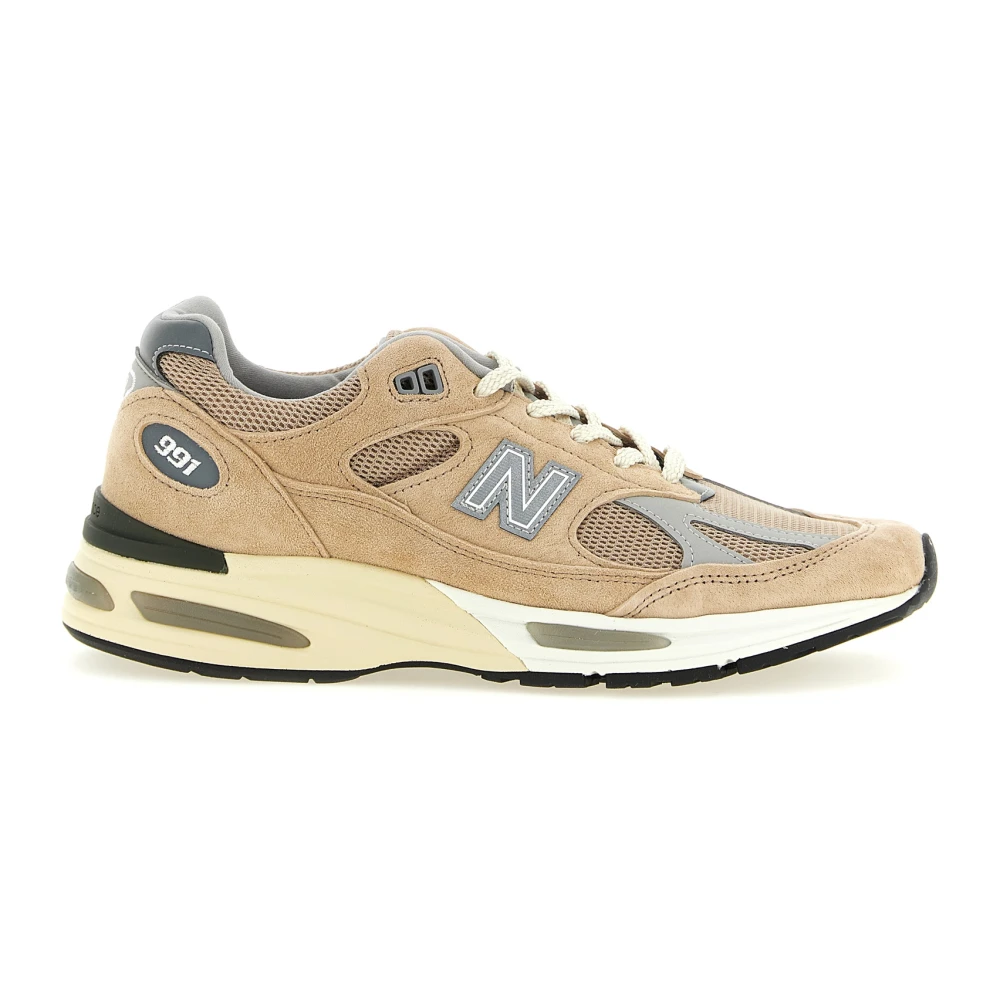 New Balance Men's Multicolor Sneakers, 11 Uk, Made In Uk 991V2